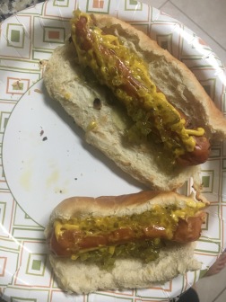 Vegan hot dogs!